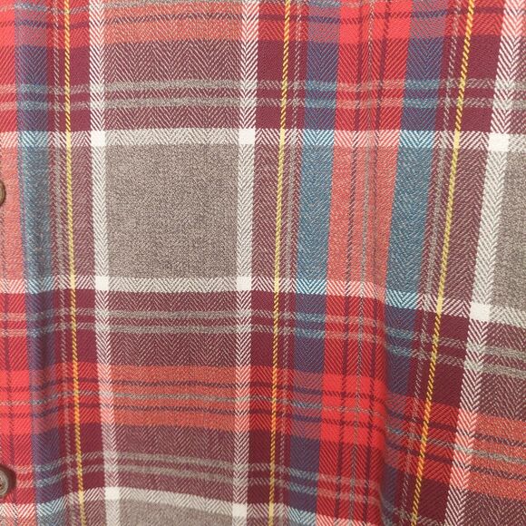 Banana Republic Men's Shirt Luxe Flannel Camden Fit Size Large Long Sleeve - Picture 4 of 7